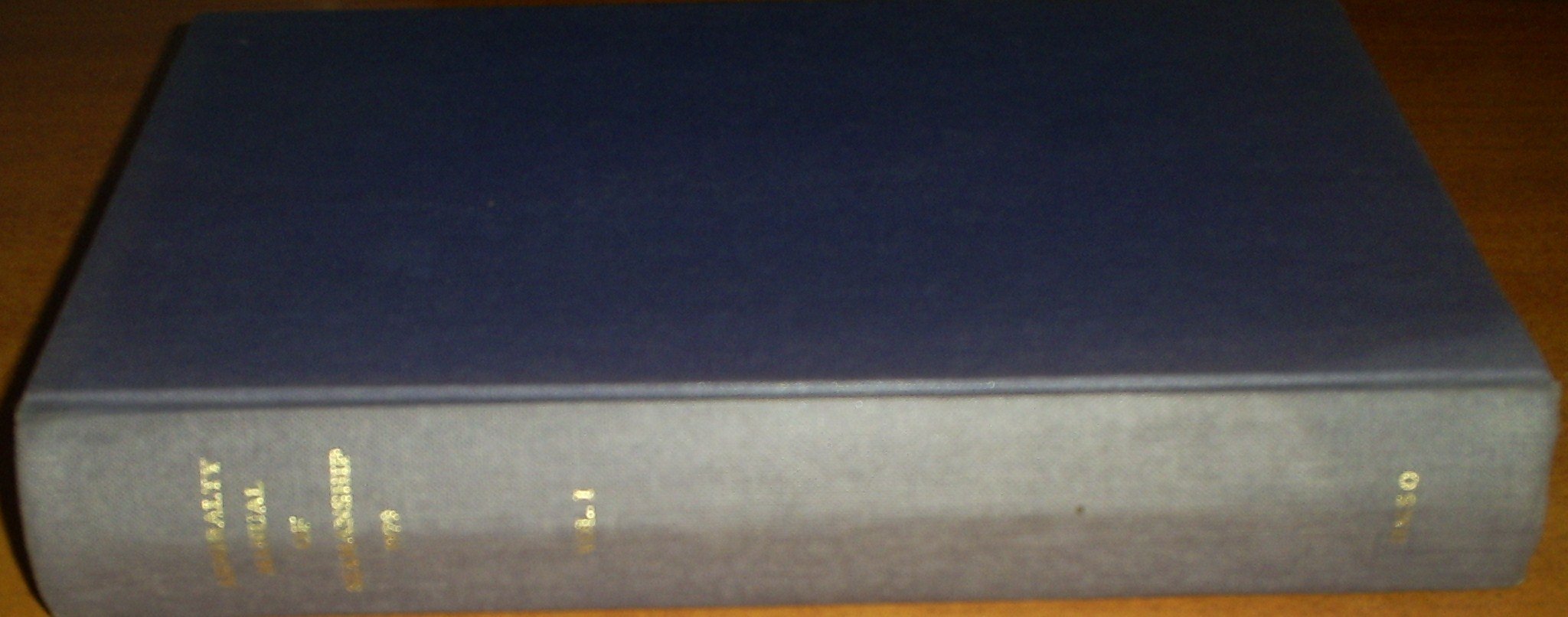 Admiralty Manual of Seamanship: v. 1 book
