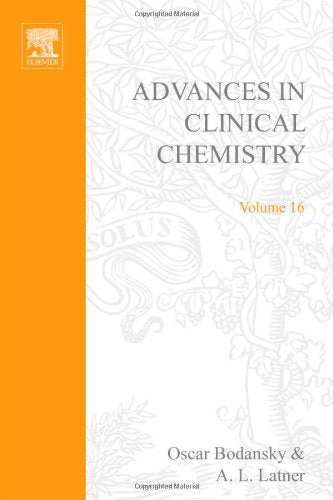 Advances in Clinical Chemistry: v. 16 Medicine