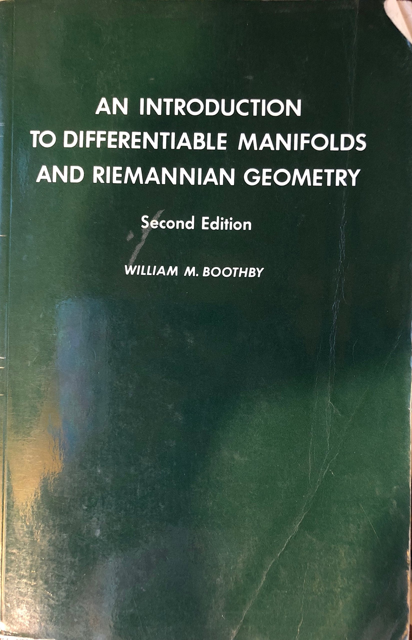 Introduction to Differentiable Manifolds and Riemannian Geometry (Pure & Applied Mathematics S.) Mathematics