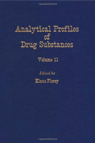 Analytical Profiles of Drug Substances (Analytical Profiles of Drug Substances & Excipients) Medicine
