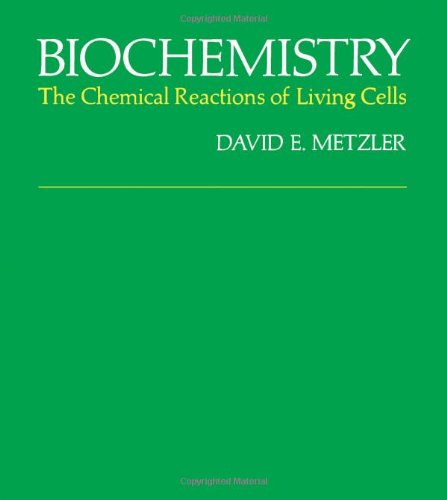 Biochemistry: Chemical Reactions of Living Cells book