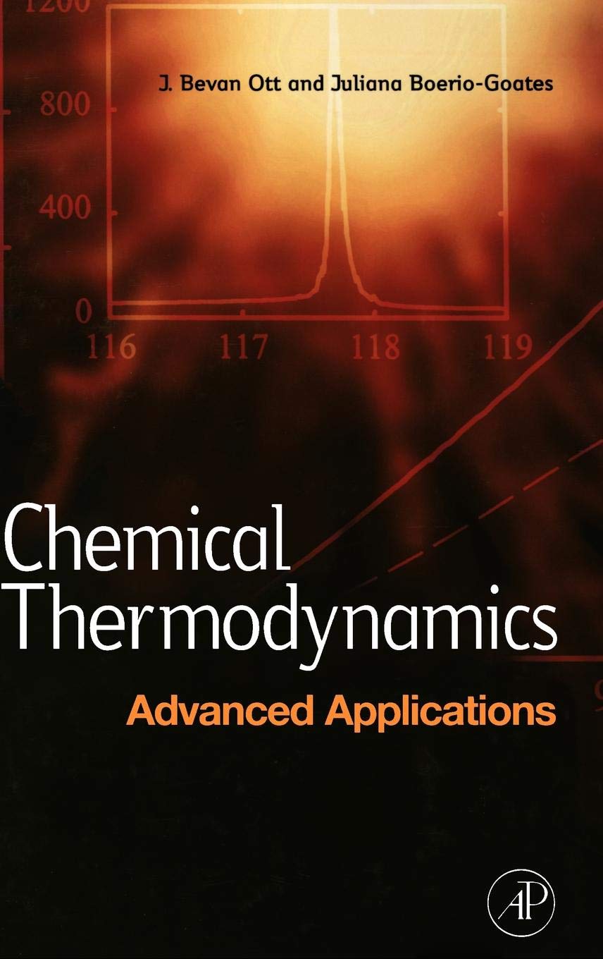 Product Image: Chemical Thermodynamics: Advanced Applications: Advanced Applications