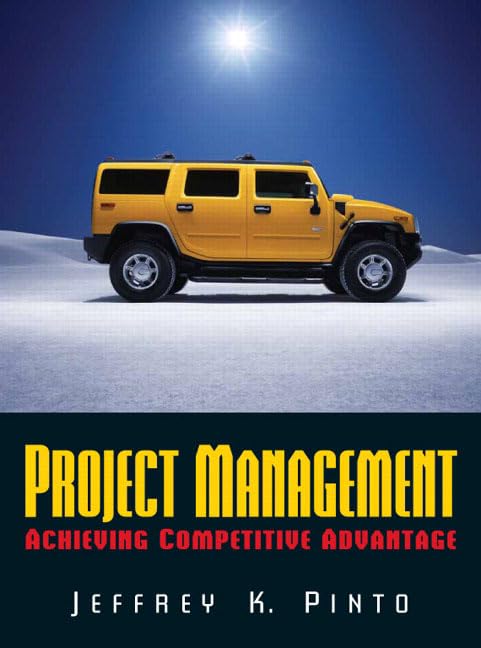 Product Image: Project Management: Achieving Competitive Advantage