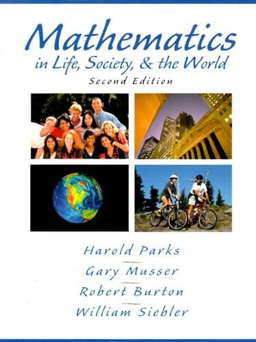 Mathematics in Life, Society, & the World Mathematics