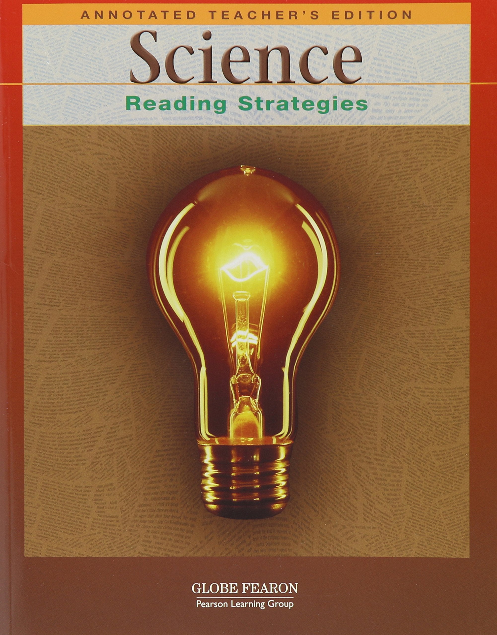 Product Image: Science: Reading Strategies Annotated Teacher's Edition 2001c