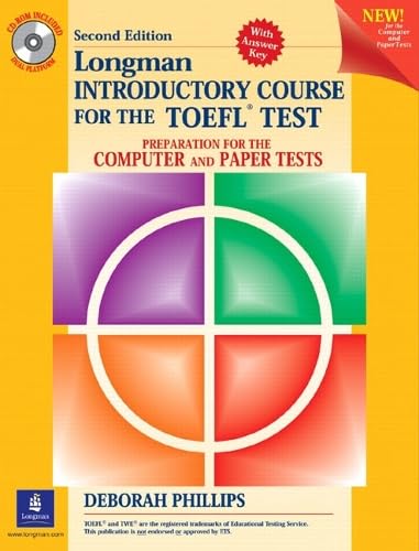 Longman Introductory Course for the TOEFL Test: Preparation for the Computer and Paper Tests, with CD-ROM and Answer Key, Foreign Languages ​​& Dictionaries
