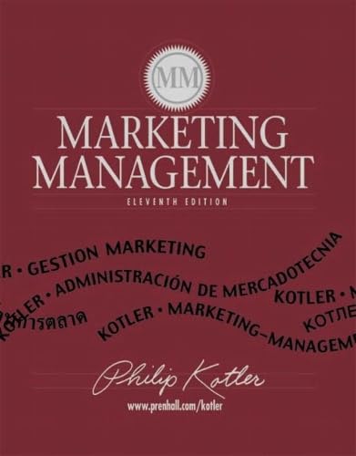 Marketing Management: United States Edition Business, Finance & Career