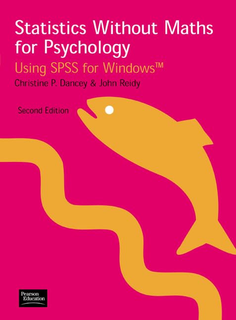 Product Image: Statistics Without Maths for Psychology