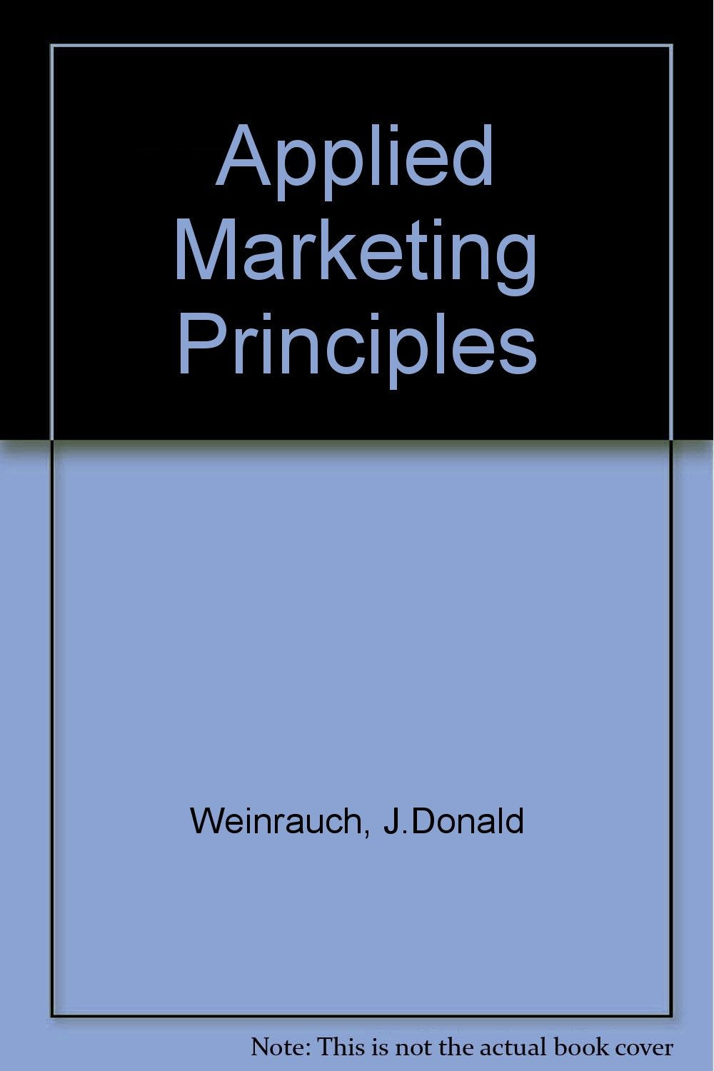 Product Image: Applied Marketing Principles