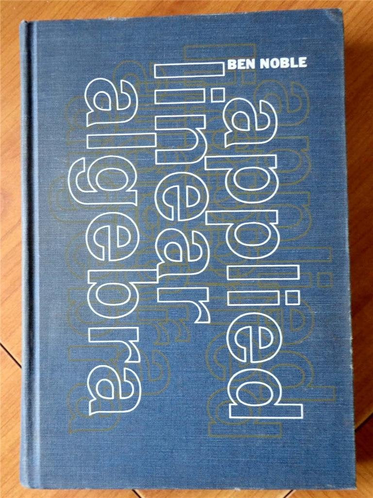 Applied Linear Algebra Books