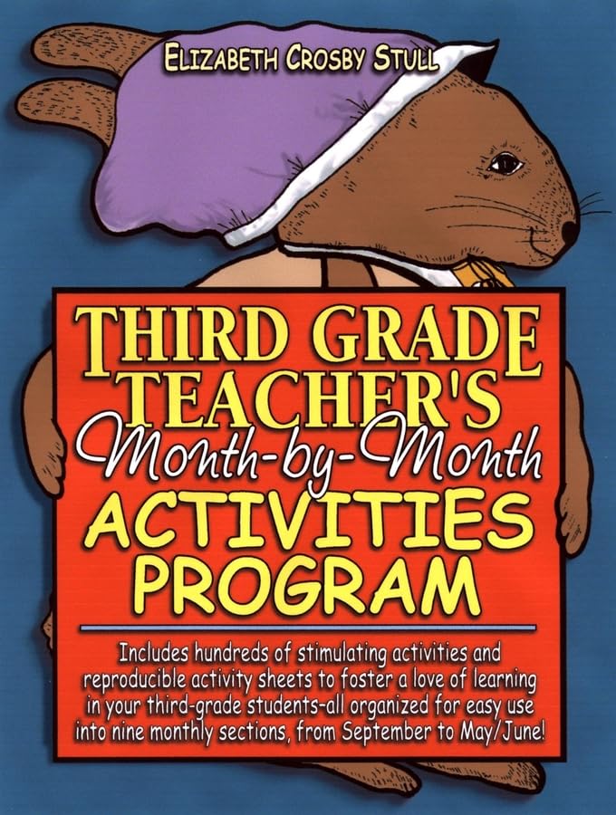 Product Image: Third-Grade Teacher's Month-By-Month Activities Program