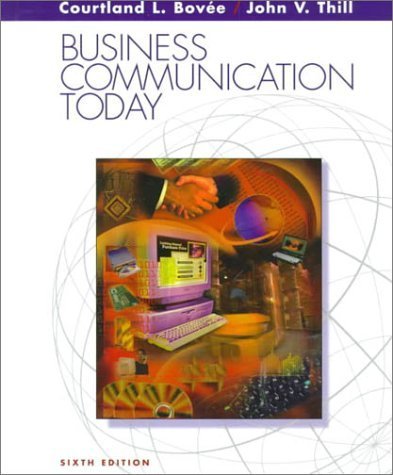 Product Image: Business Communication Today