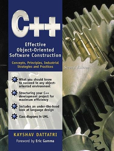 Product Image: C++. Effective Object-Oriented Software Construction. Concepts, Principles, Industrial Strategies And Practices, Second Edition