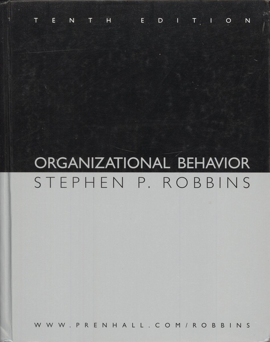 Organizational Behavior: United States Edition Business, Finance & Career