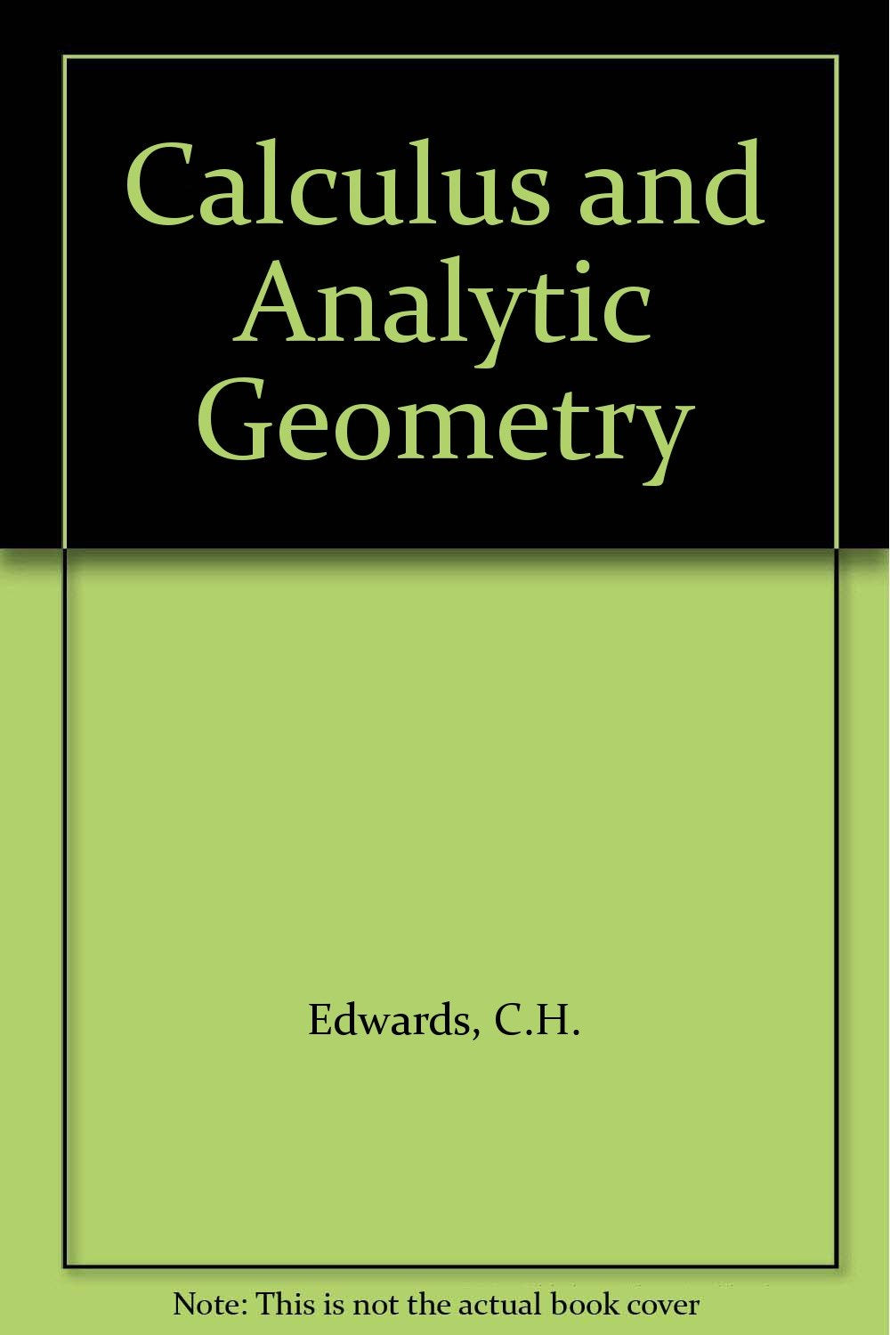Calculus and Analytic Geometry Mathematics