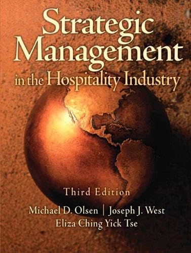 Strategic Management in the Hospitality Industry Business, Finance & Career
