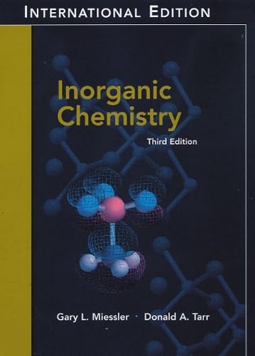 Inorganic Chemistry: International Edition Natural Sciences