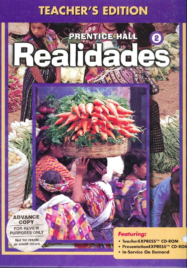 Realidades Level 2 Teacher's Edition Foreign Languages ​​& Dictionaries