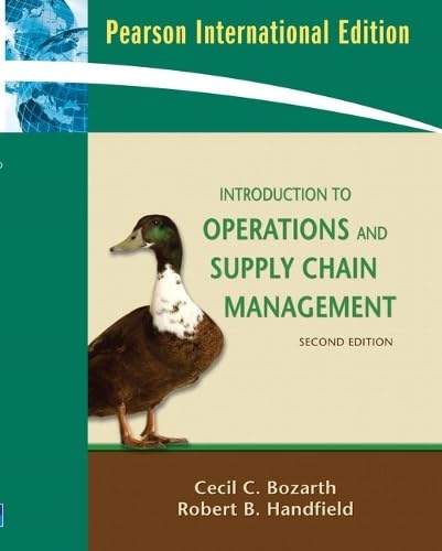 Introduction to Operations and Supply Chain Management: International Edition Business, Finance & Career