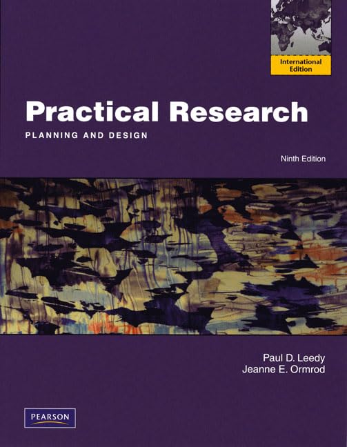 Practical Research, Planning and Design: Planning and Design: International Edition Learning & Reference