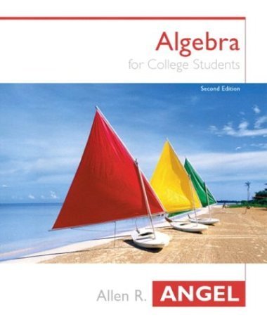 Product Image: Algebra For College Students