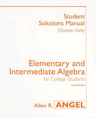 Product Image: Student Solutions Manual