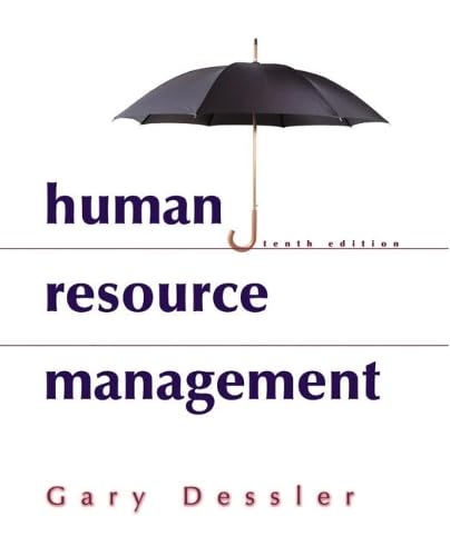 Product Image: Human Resource Management: United States Edition