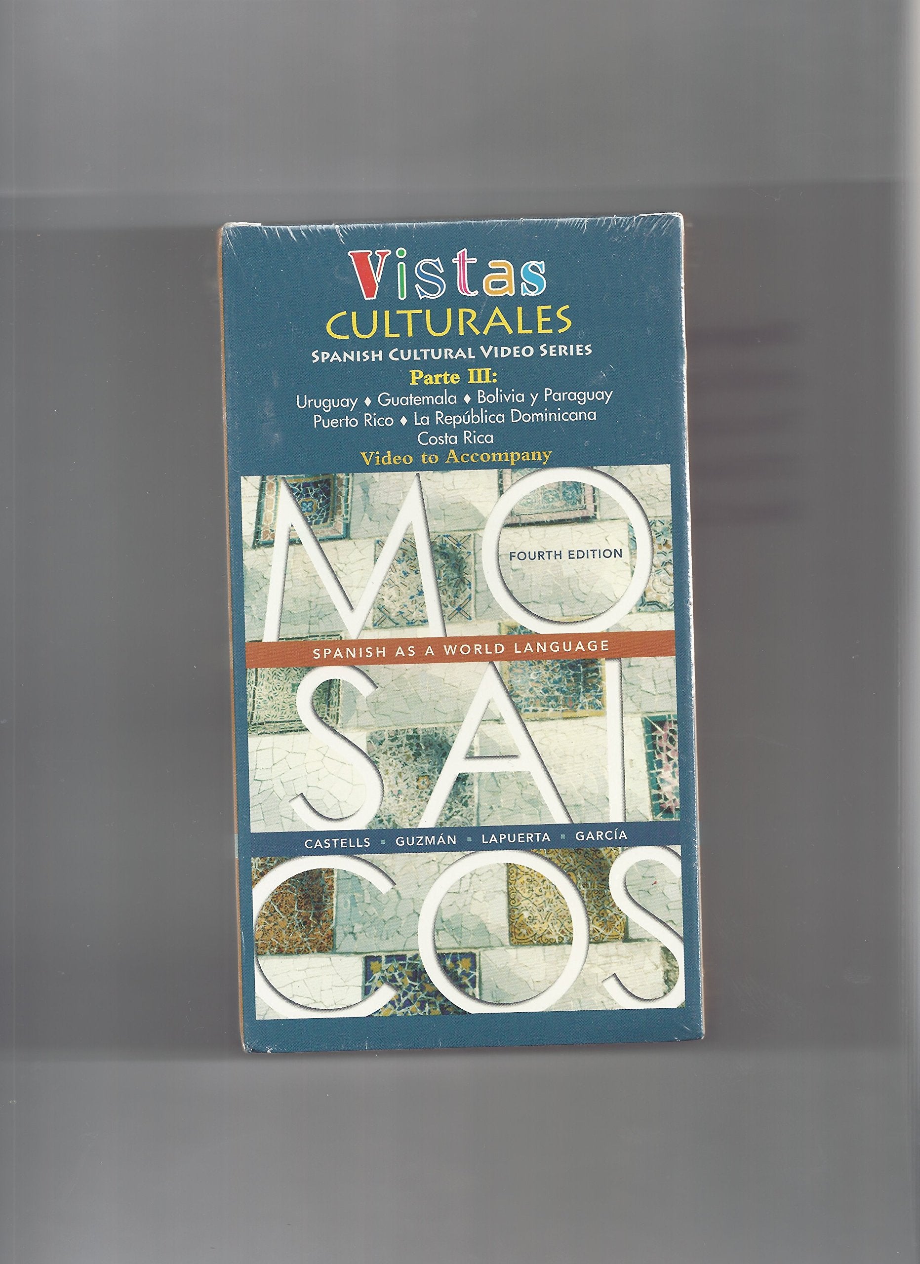Vistas culturales Video DVD Foreign Languages ​​& Dictionaries