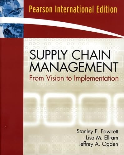 Supply Chain Management: From Vision to Implementation: International Edition Business, Finance & Career