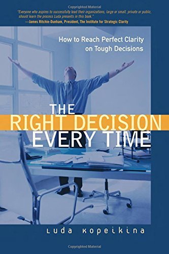 The Right Decision Every Time: How to Reach Perfect Clarity on Tough Decisions book