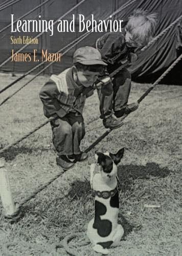 Learning and Behavior: Sixth Edition Psychology