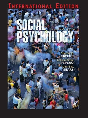 Social Psychology: International Edition Psychology