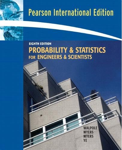 Probability & Statistics for Engineers & Scientists: International Edition Mathematics