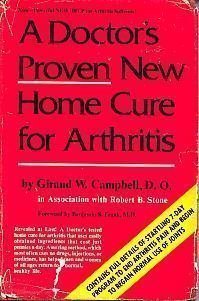 A Doctor's Proven New Home Cure for Arthritis Books