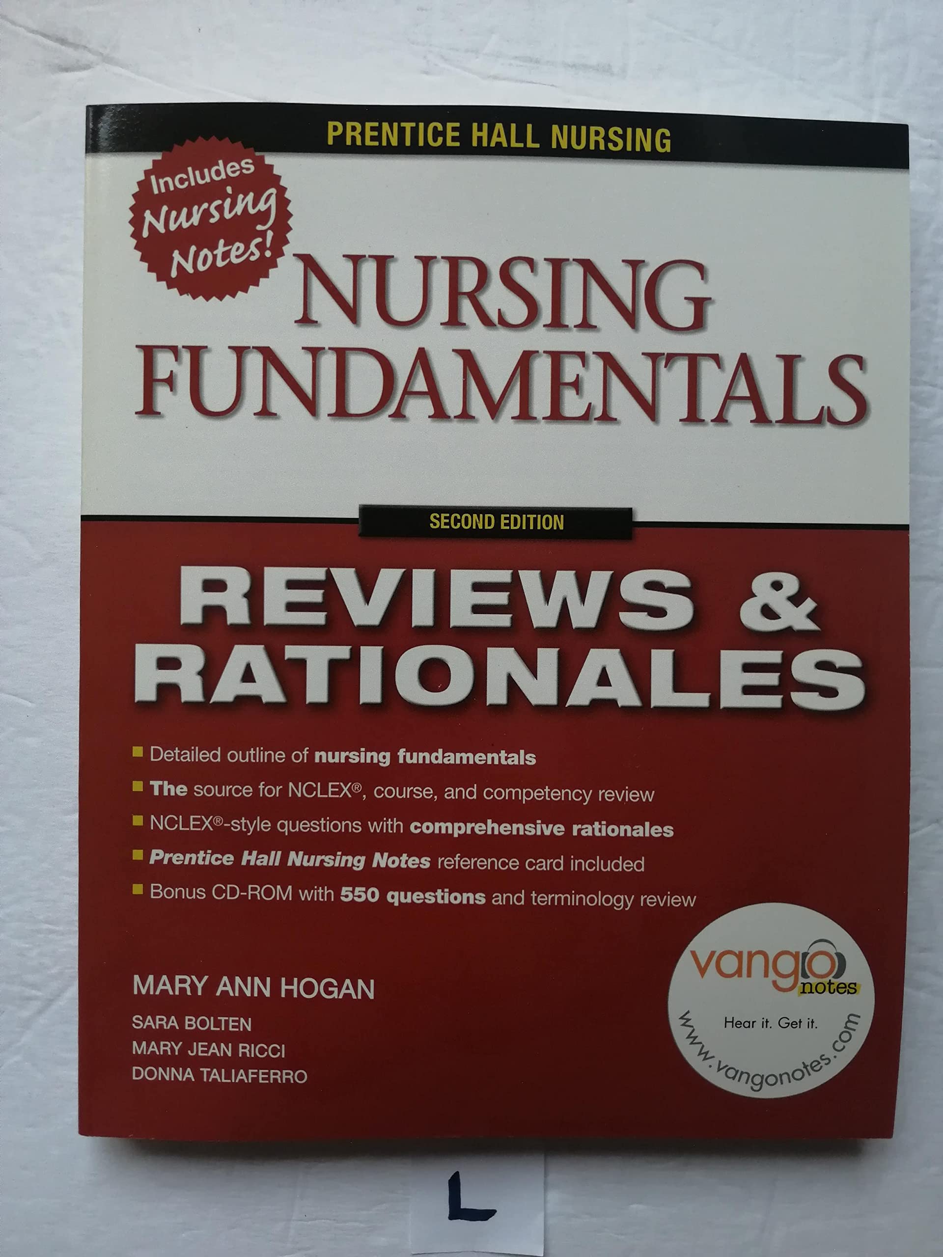 Prentice Hall Reviews & Rationales: Nursing Fundamentals Medicine
