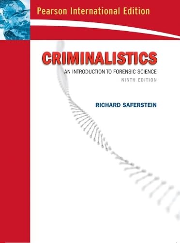 Criminalistics: An Introduction to Forensic Science (College Edition): International Edition book