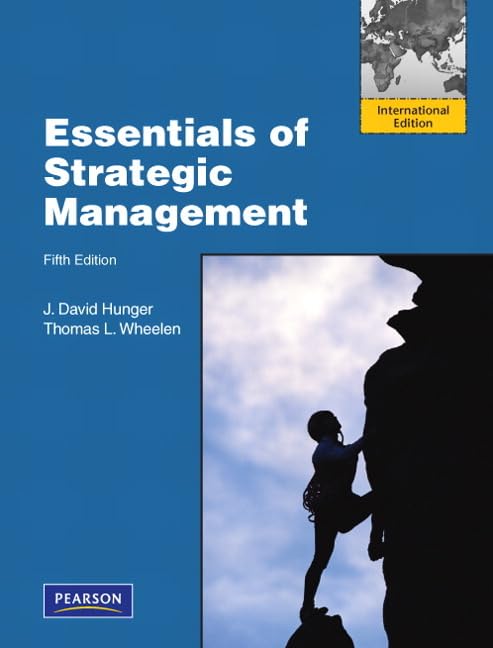 Essentials of Strategic Management: International Edition book