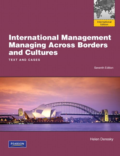 International Management: Managing Across Borders and Cultures, Text and Cases: International Edition Business, Finance & Career