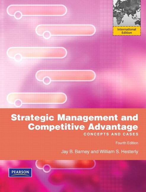 Product Image: Strategic Management and Competitive Advantage
