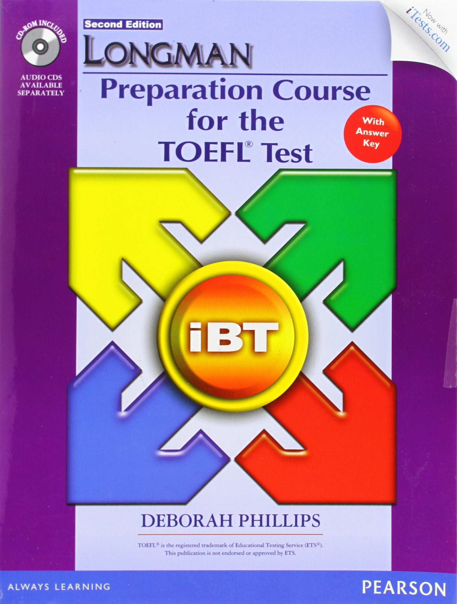 iBT, with Answer Key and CD-ROM: With Answer Key (LONGMAN PREPARATION COURSE FOR THE TOEFL) Foreign Languages ​​& Dictionaries