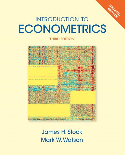 Introduction to Econometrics, Updated Edition (Pearson Series in Economics) Business, Finance & Career