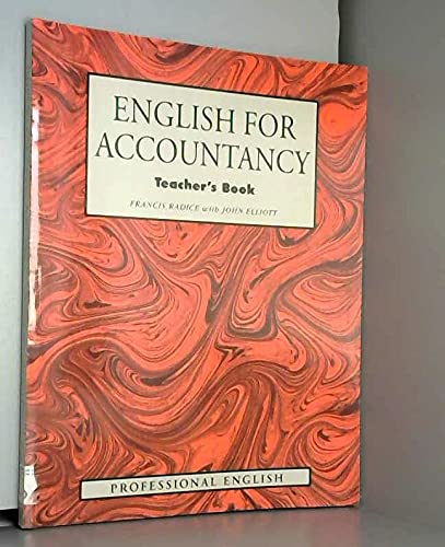Teacher's Book (English for Accountancy) Foreign Languages ​​& Dictionaries