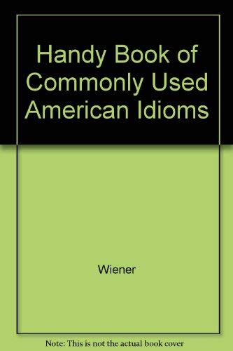 Handy Book of Commonly Used American Idioms Foreign Languages ​​& Dictionaries