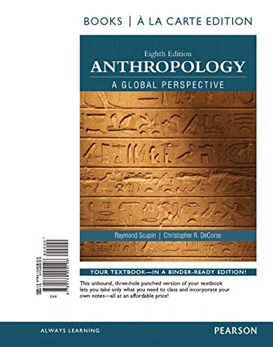 Product Image: Anthropology: A Global Perspective
