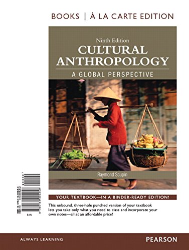 Cultural Anthropology: A Global Perspective Social Sciences