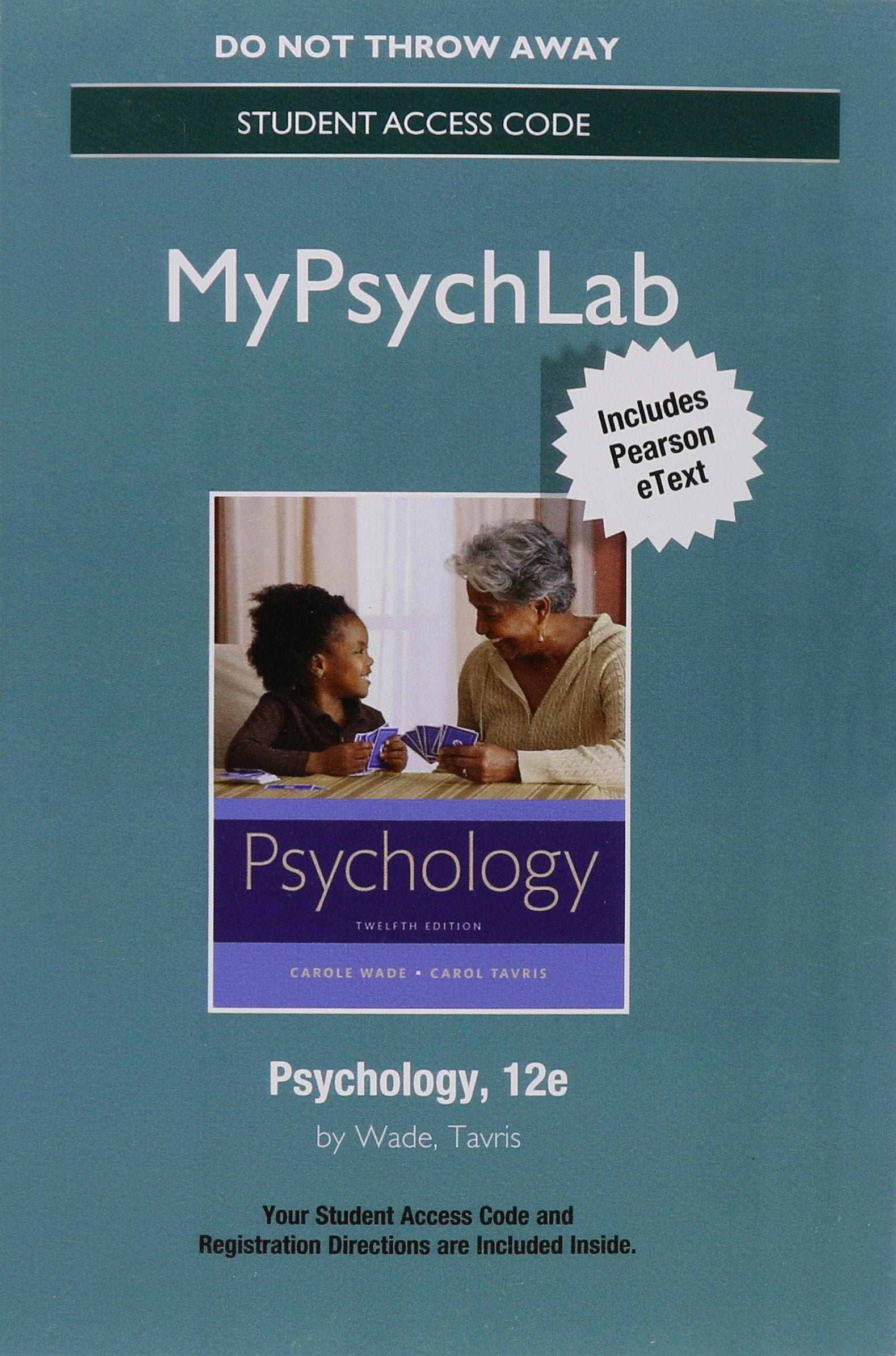 New Mypsychlab With Pearson Etext Access Card for Psychology book