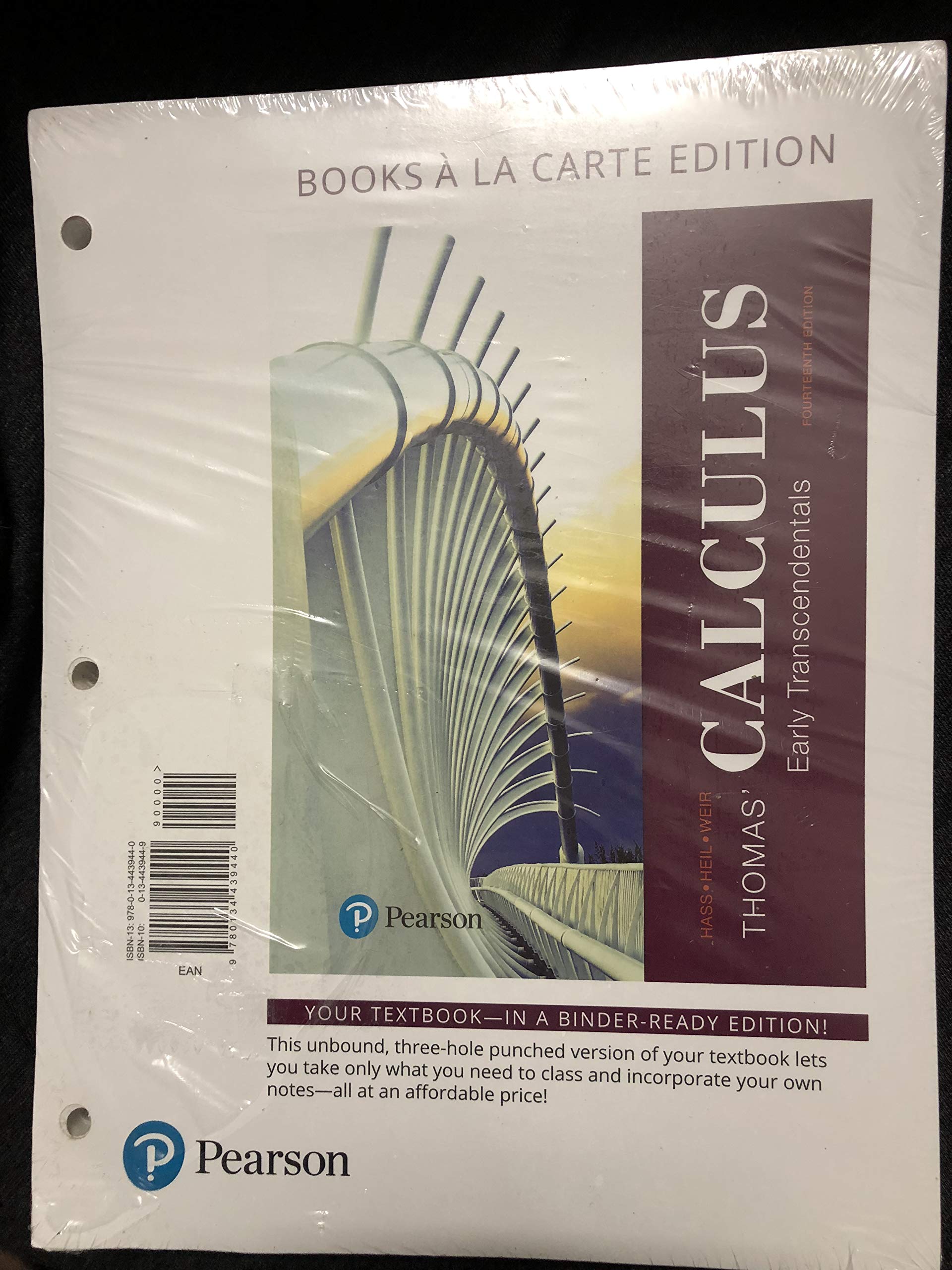 Thomas' Calculus: Early Transcendentals - Books a La Carte Edition Mathematics
