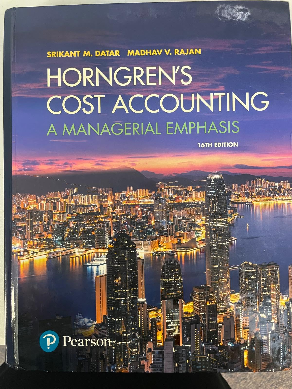 Horngren's Cost Accounting: A Managerial Emphasis Business, Finance & Career
