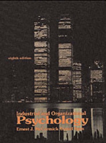 Product Image: Industrial and Organizational Psychology