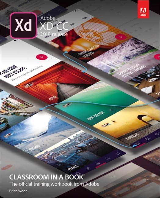 Product Image: Adobe XD CC Release 2018 (Classroom in a Book)
